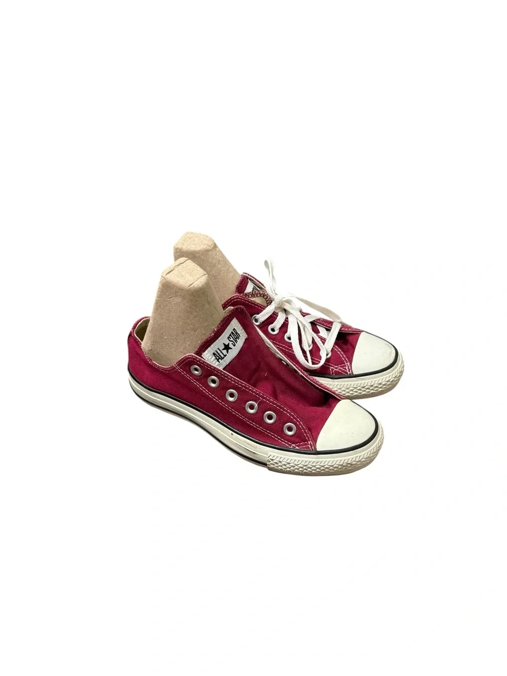 Converse Kids maroon Low Top Canvas Sneakers